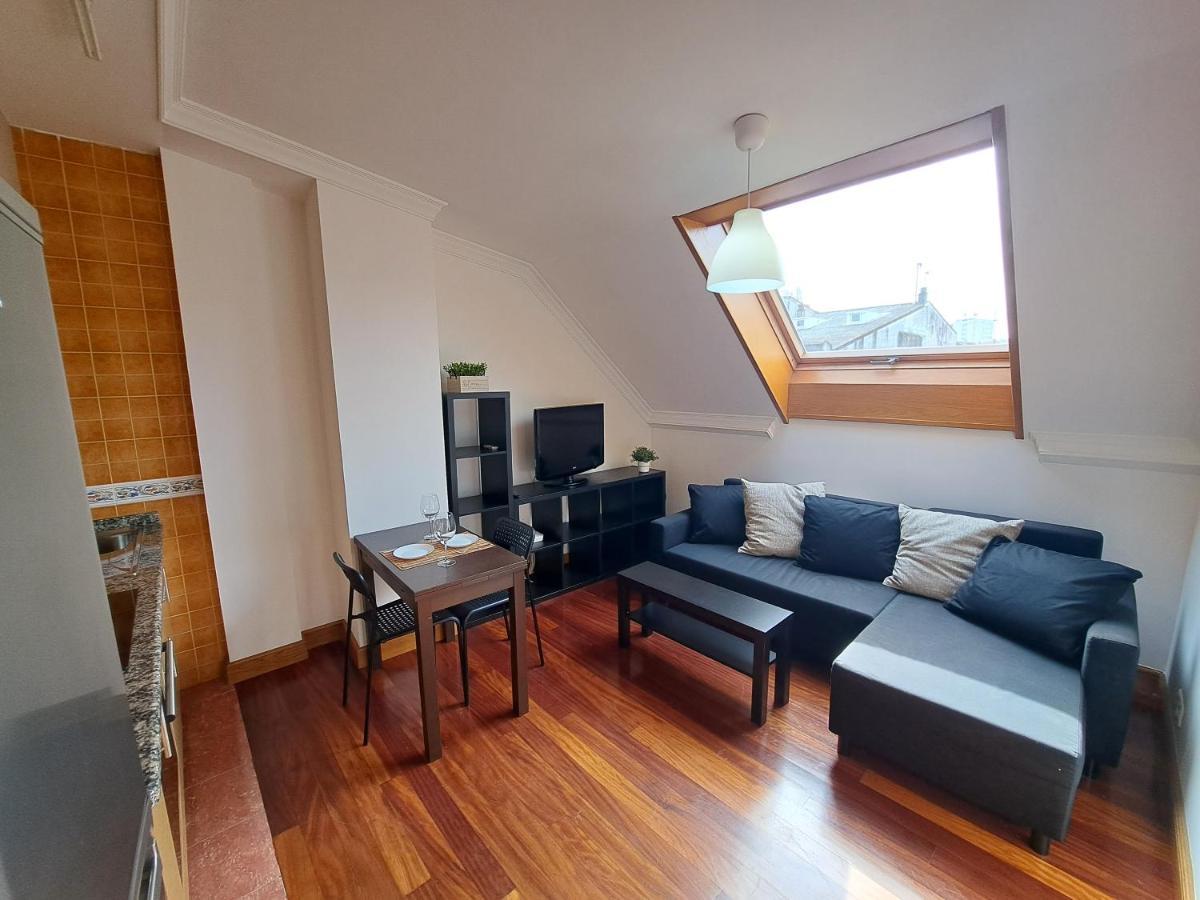 Vigo Centro, Atico. Apartment Luaran gambar